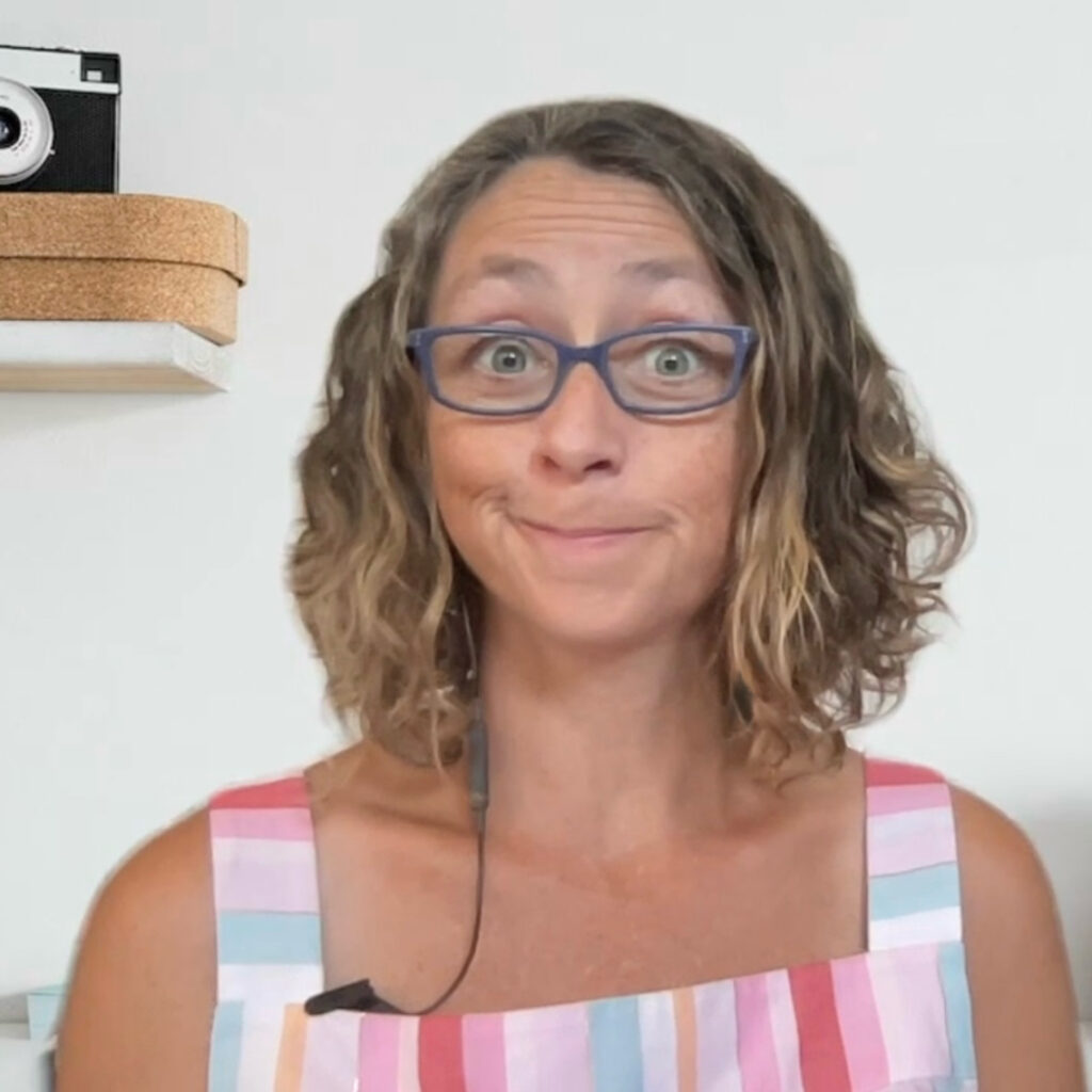 Portrait of Curious Casey, Founder and Creator at Life in Bold institute - light background - 1136x1136